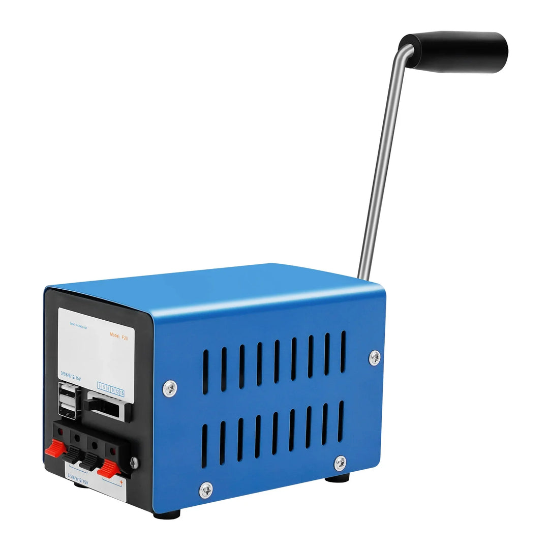 BowLift | Mini Hand Dynamo USB Generator – Power without Grid