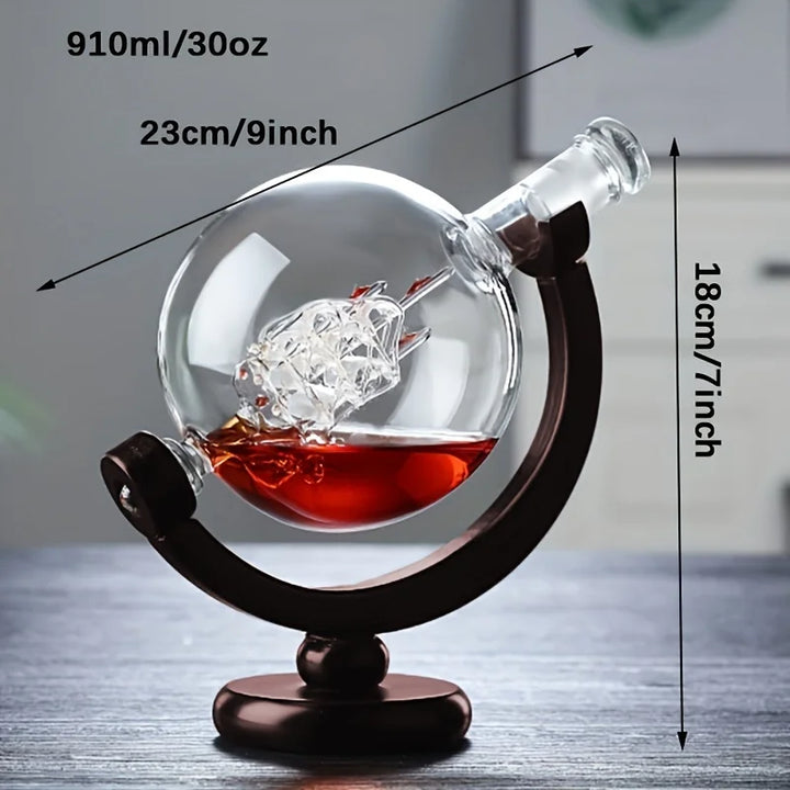 BowLift | Creative Globe Decanter Set