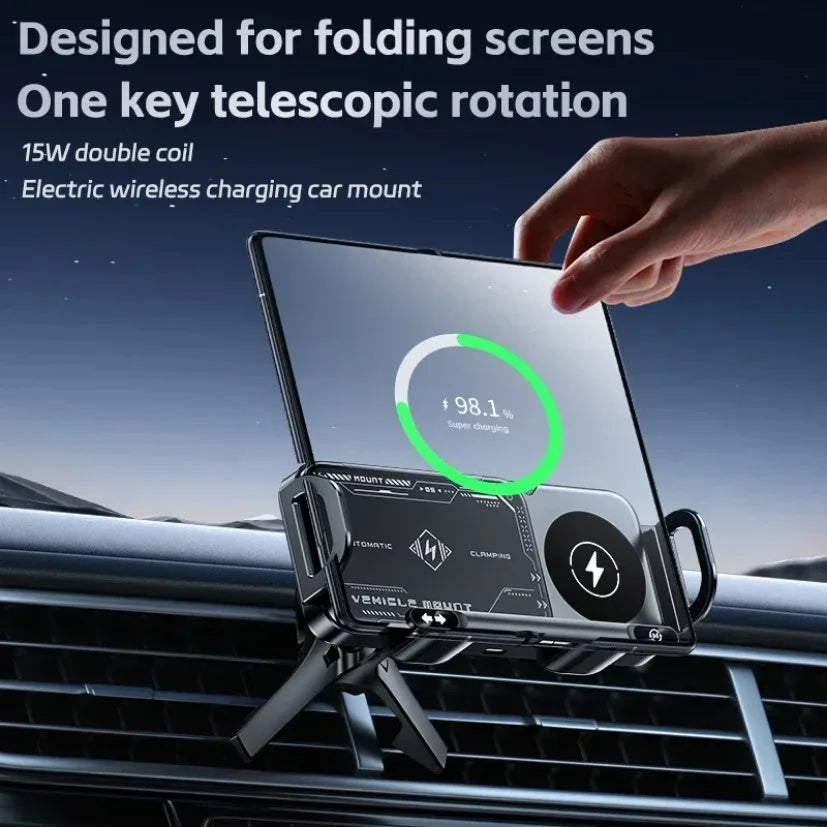 BowLift | 360 Rotation Car Wireless Charger
