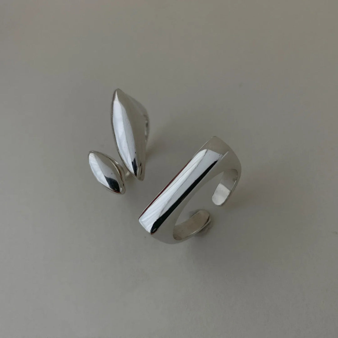 BowLift | S925 Modern Geometric Elegance Rings