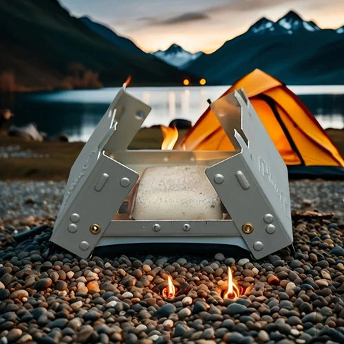 BowLift | Ultra-Lightweight Folding Ironwood Pocket Size Burner