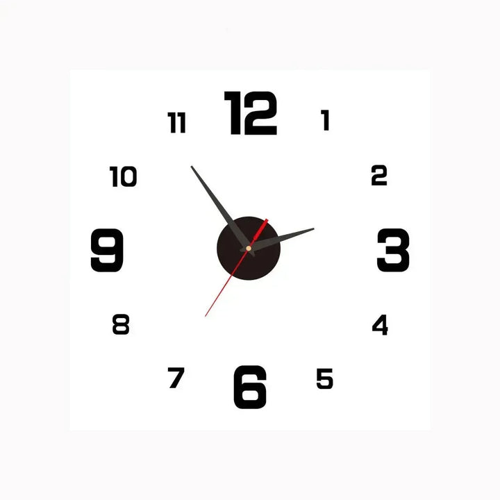 BowLift | SilentTime – Digital Wall Clock in Classic Style