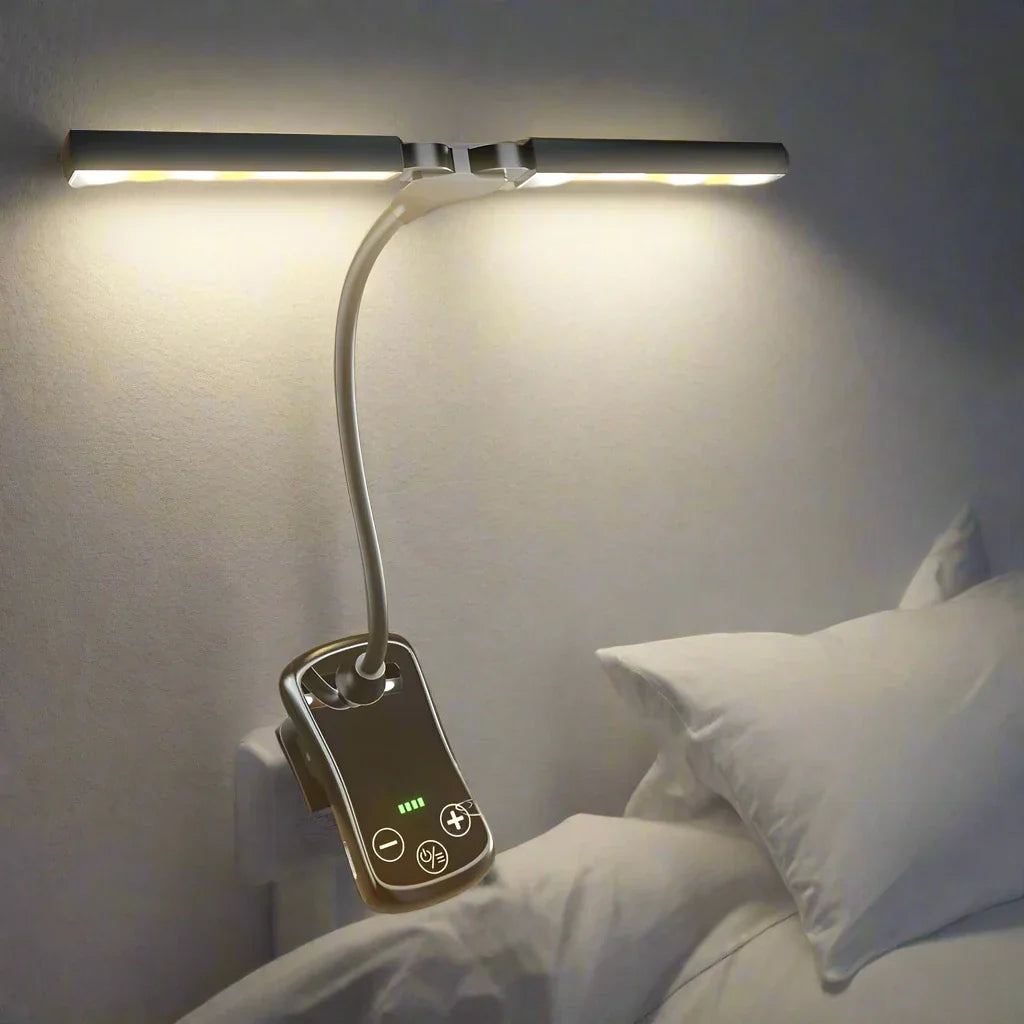 BowLift | LED rechargeable reading lamp with touch control | Autumn lighting - Nellie