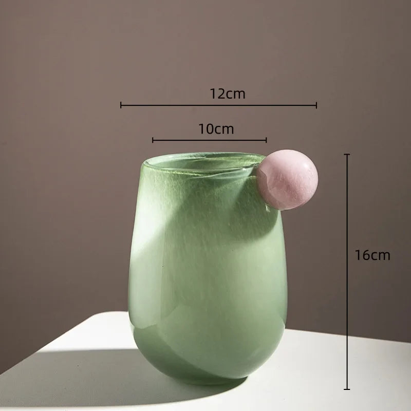 Globe Glass Chubby Vase | Bowlift