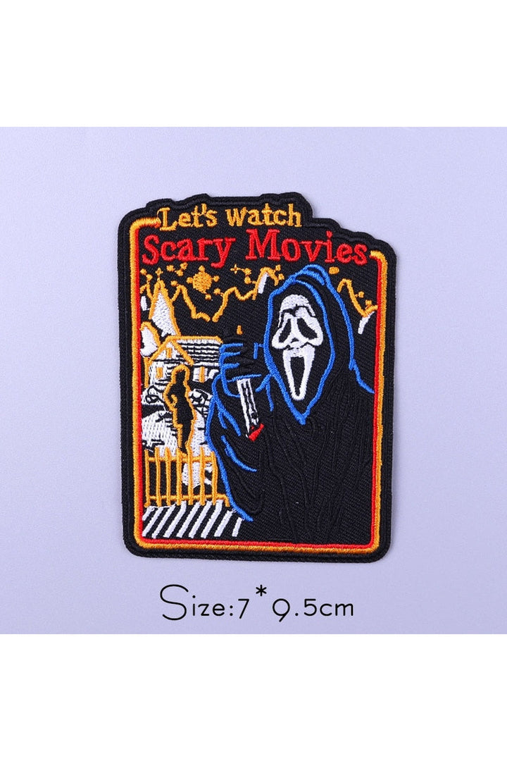 Punk Style Embroidered Patches | Bowlift
