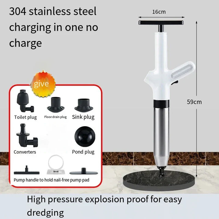 BowLift | Drain Zap Instant No-Mess Toilet Unclogger