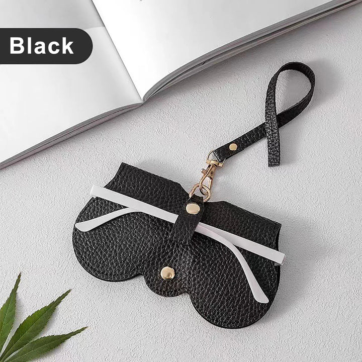 BowLift | Hanging PU Leather Sunglasses Pouch