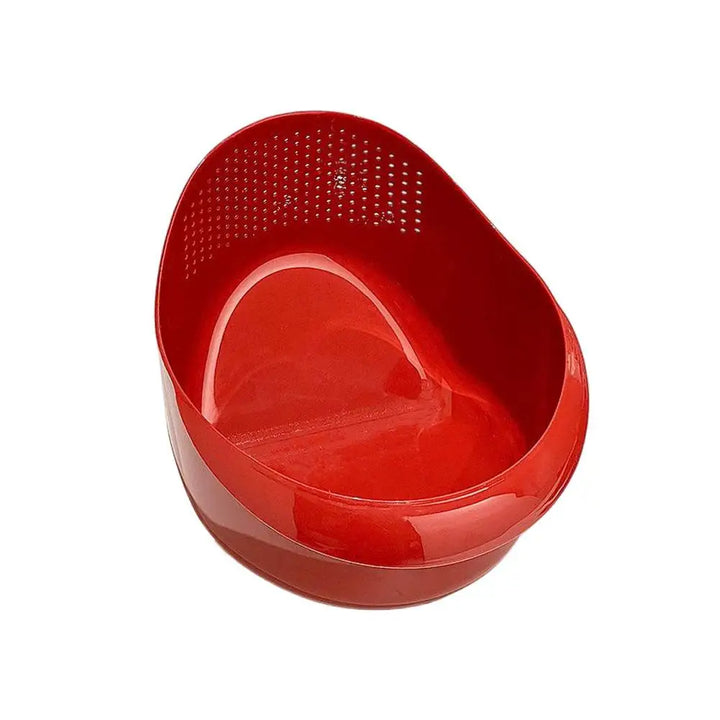 Veggie & Fruit Wash Easy Drain Basket with 3-in-1 Rinsing and Draining