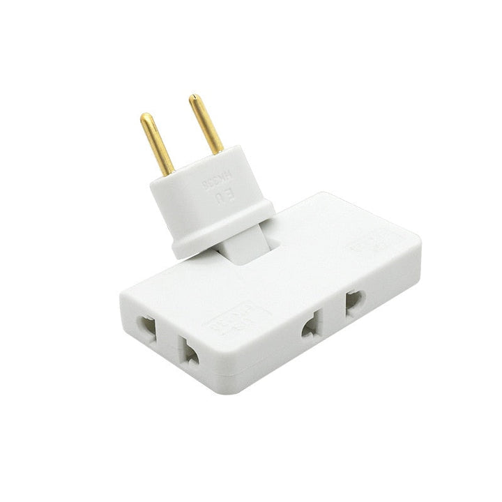 BowLift | Foldable Tri-Plug Anywhere Charge Adapter