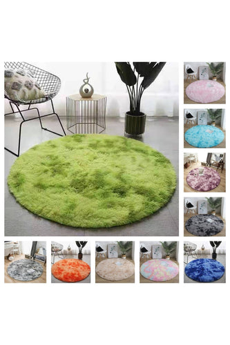 Fluffy Round Rug | Bowlift