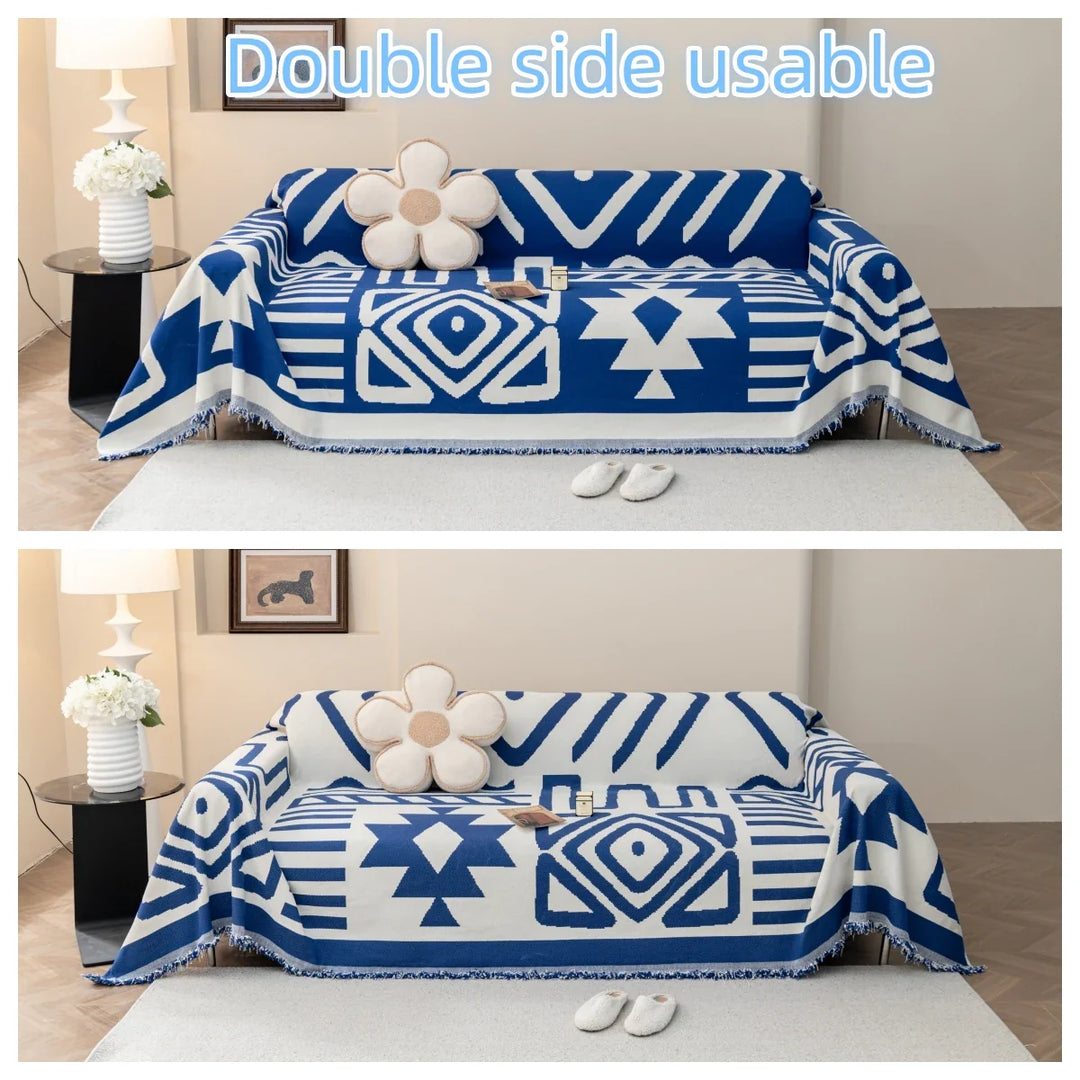 BowLift | Sofa Towel With Tassels