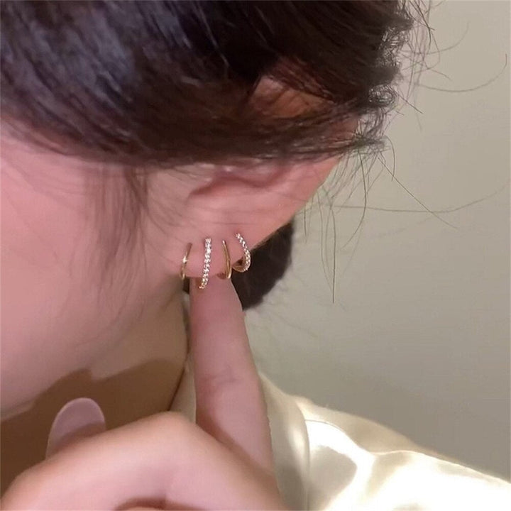 BowLift | Zircon Crystal Geometric Earrings