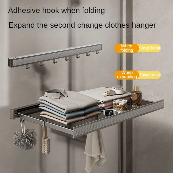 BowLift | Retractable Laundry Organizer Net Rack