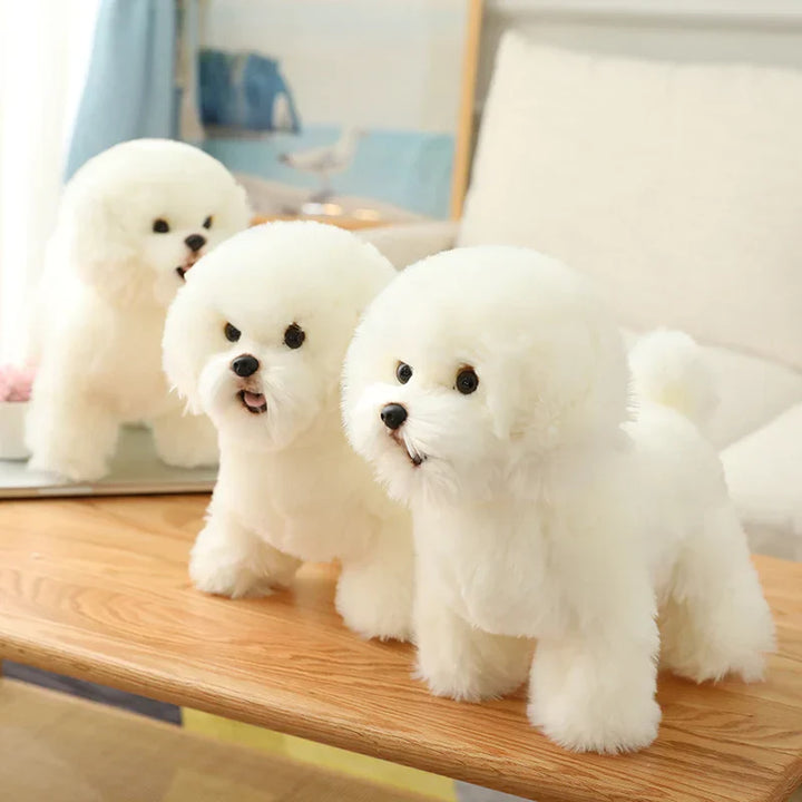 BowLift | Fluffy Dog Hugging Plushie Pillow