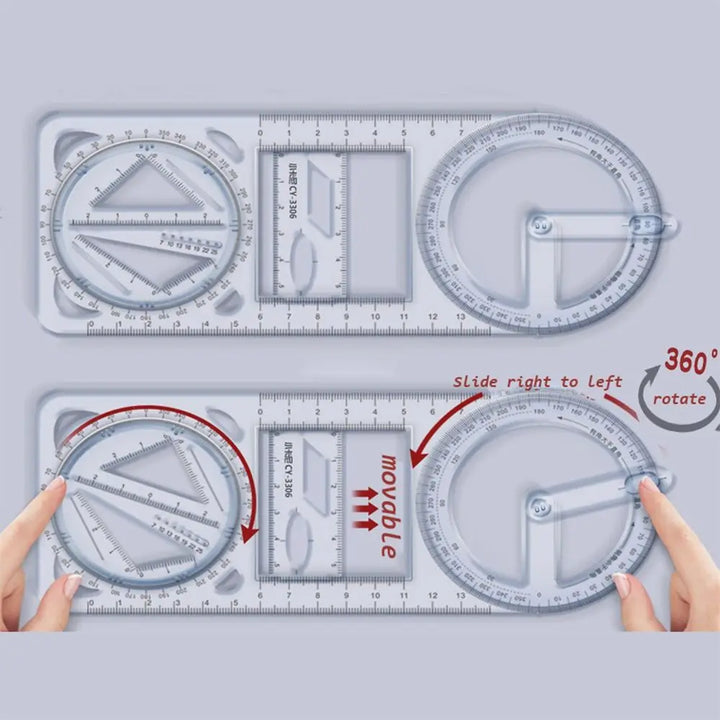 BowLift | Math Genius Multi-Angle Drawing Precision Ruler