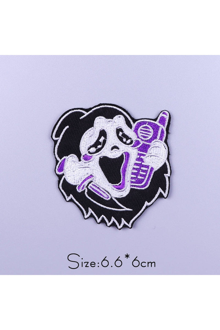 Punk Style Embroidered Patches | Bowlift