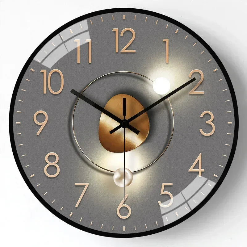 BowLift | SilentTime – Digital Wall Clock in Classic Style