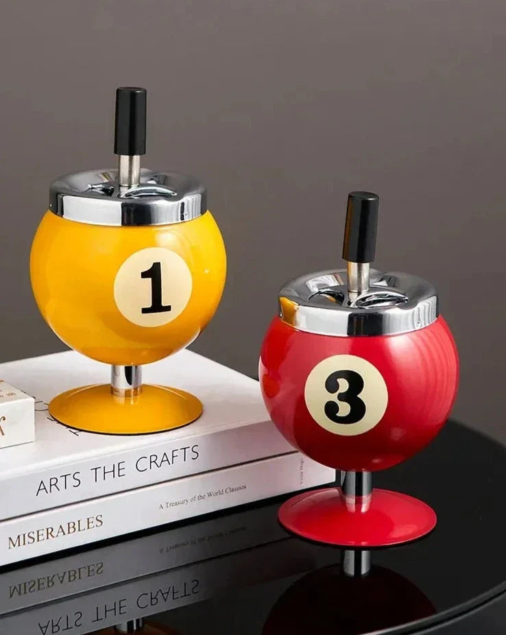 BowLift | Metal Billiard Ashtray