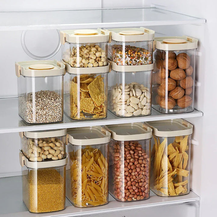 BowLift | Stackable Transparent Snap-Lock Storage Box