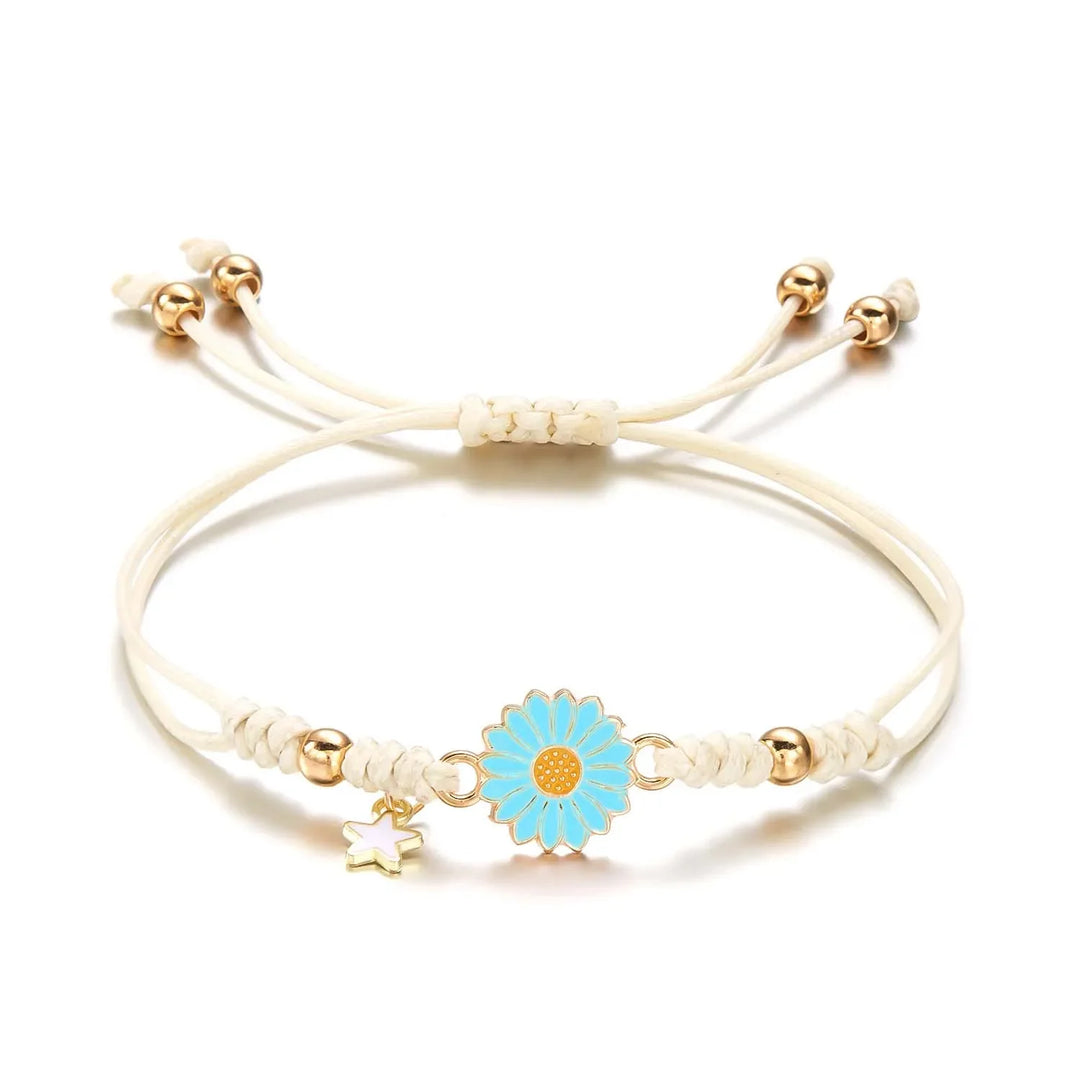 BowLift | Braided Feminine Flower Star Bracelet