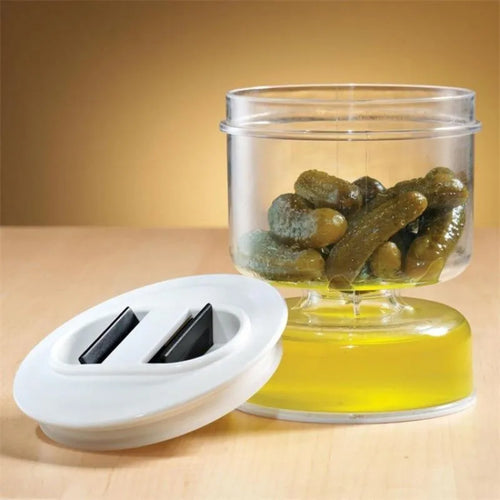 BowLift | Sealed Jar for Pickles Wet and Dry