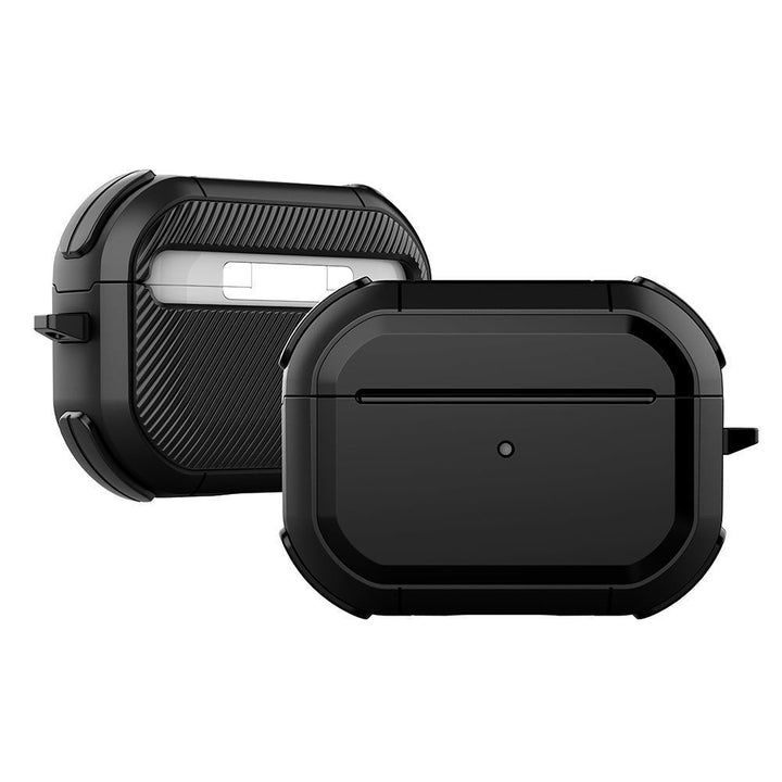 BowLift | Audio Armor Carbon Fiber Silicone Airpods Case