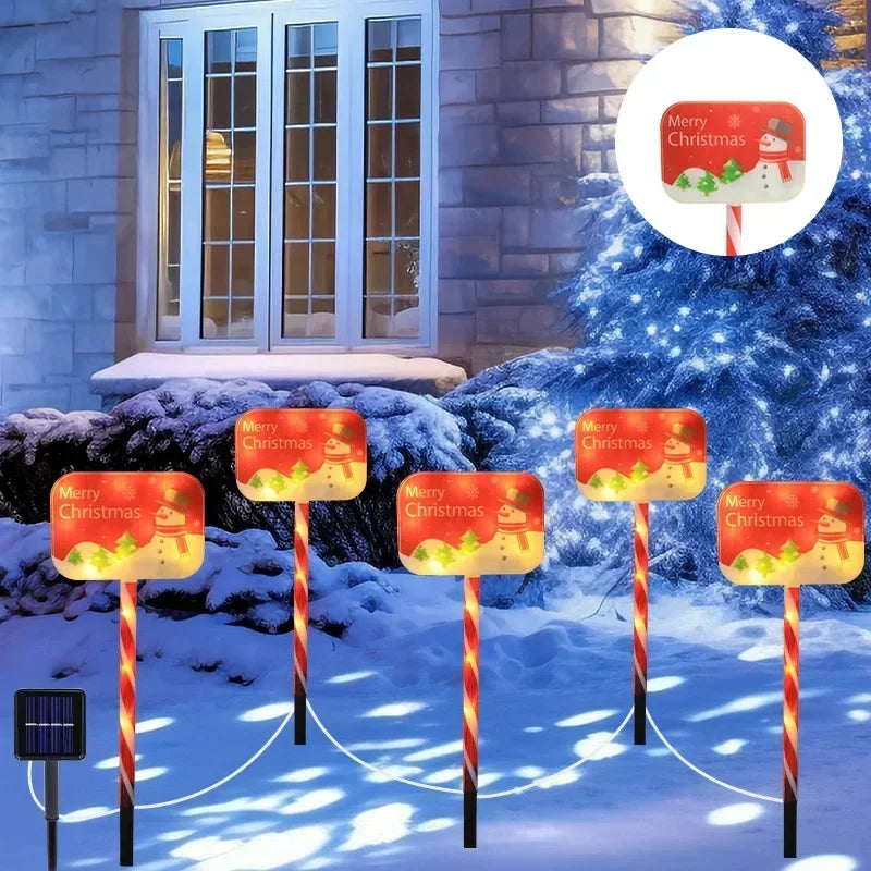BowLift | SnowGlow – Weather-resistant Garden Lights for Christmas Decoration