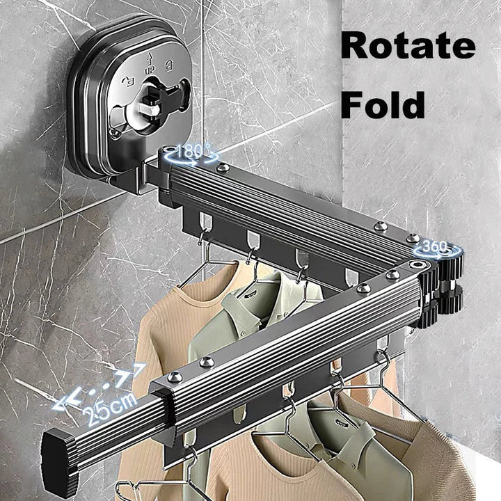 BowLift | WallDry Flex – Foldable Wall-Mounted Clothes Dryer for Space-Saving Laundry