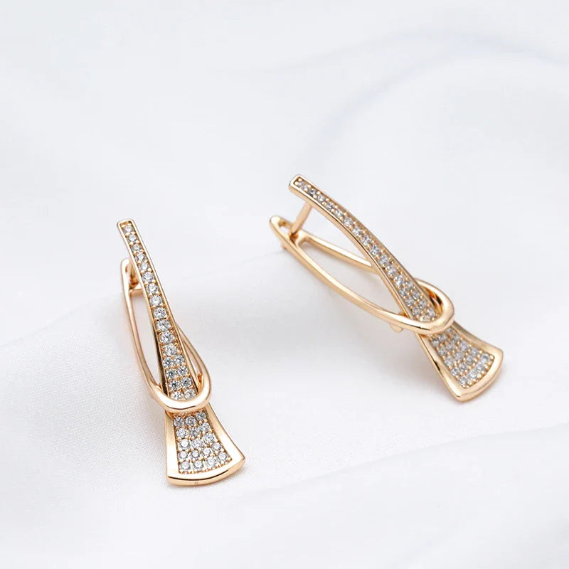 BowLift | Classy Layered Diamond Accented Earrings