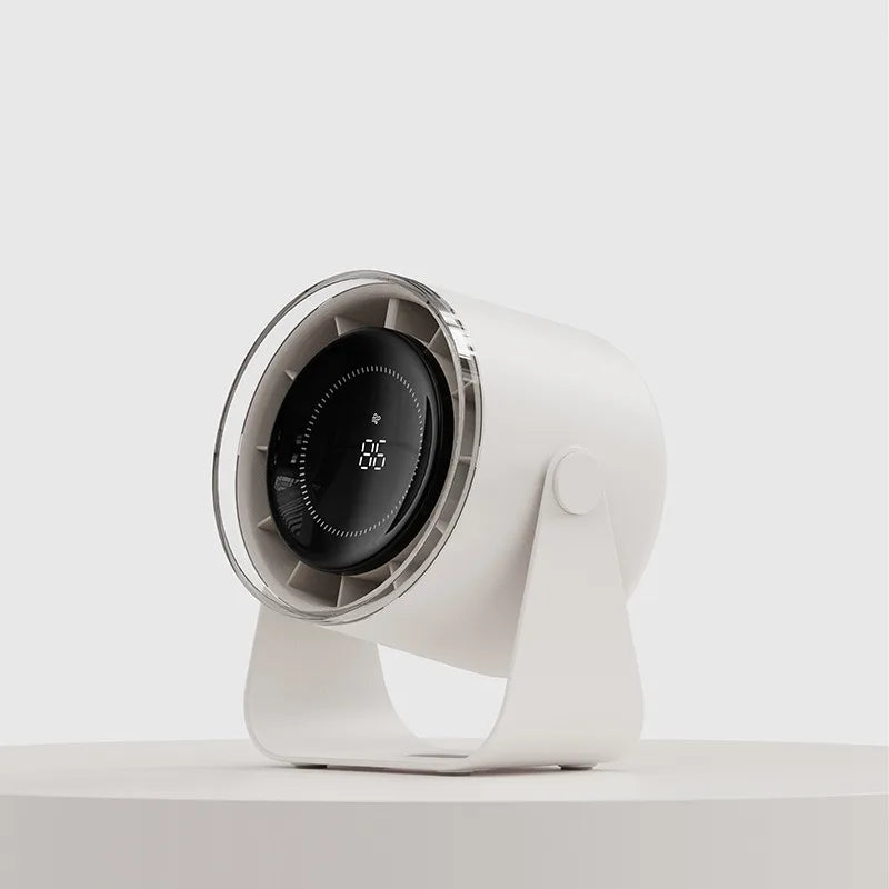 BowLift | Multi-Speed Adjustable Rechargeable Travel Desktop Fan