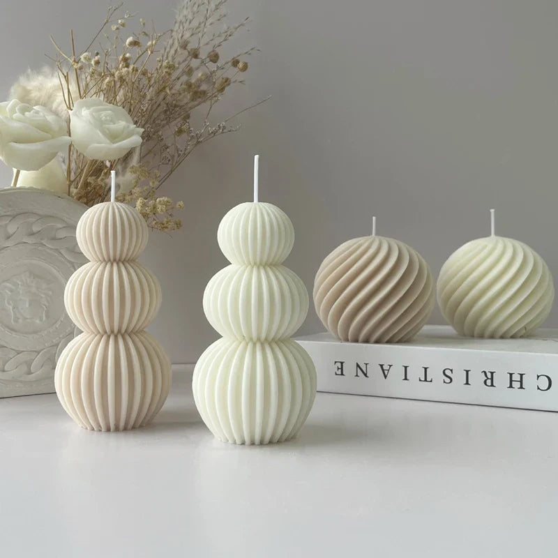 BowLift | Creative Geometric Scented Candle Golf Ball Design Decoration