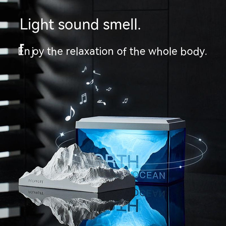 BowLift | Iceberg Aromatherapy Bluetooth Speaker Night Lamp
