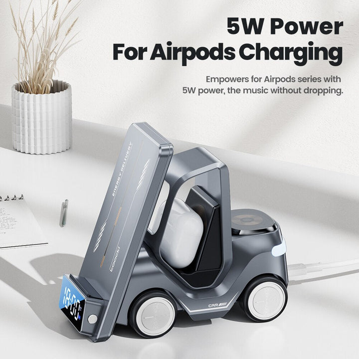 BowLift | 5in1 Multi-Device Forklift Wireless Charging Station