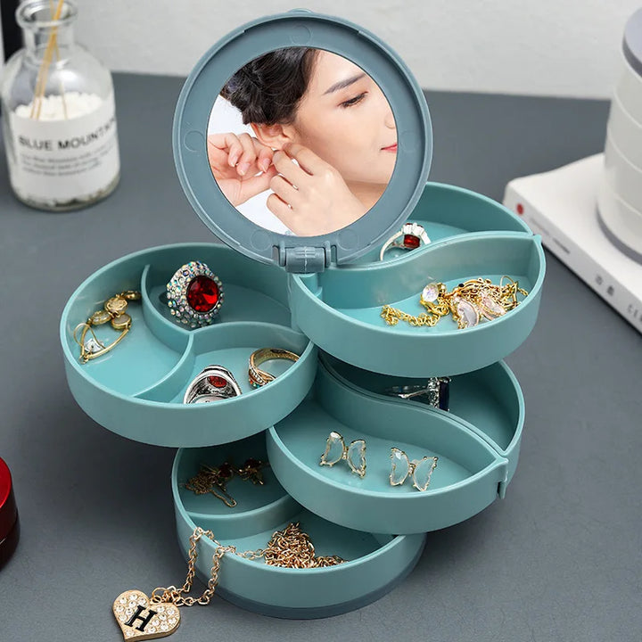 BowLift | Multi-Layer Rotating  Jewelry Organizer Storage