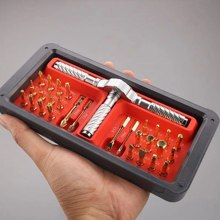 BowLift | Smart Twist Ease Multitool Ratchet Screwdriver Set