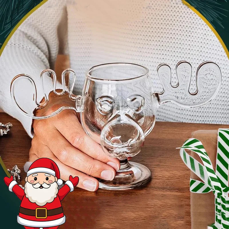 BowLift | Nordic Antler Novelty Drinking Glass