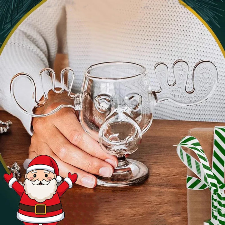 BowLift | Nordic Antler Novelty Drinking Glass