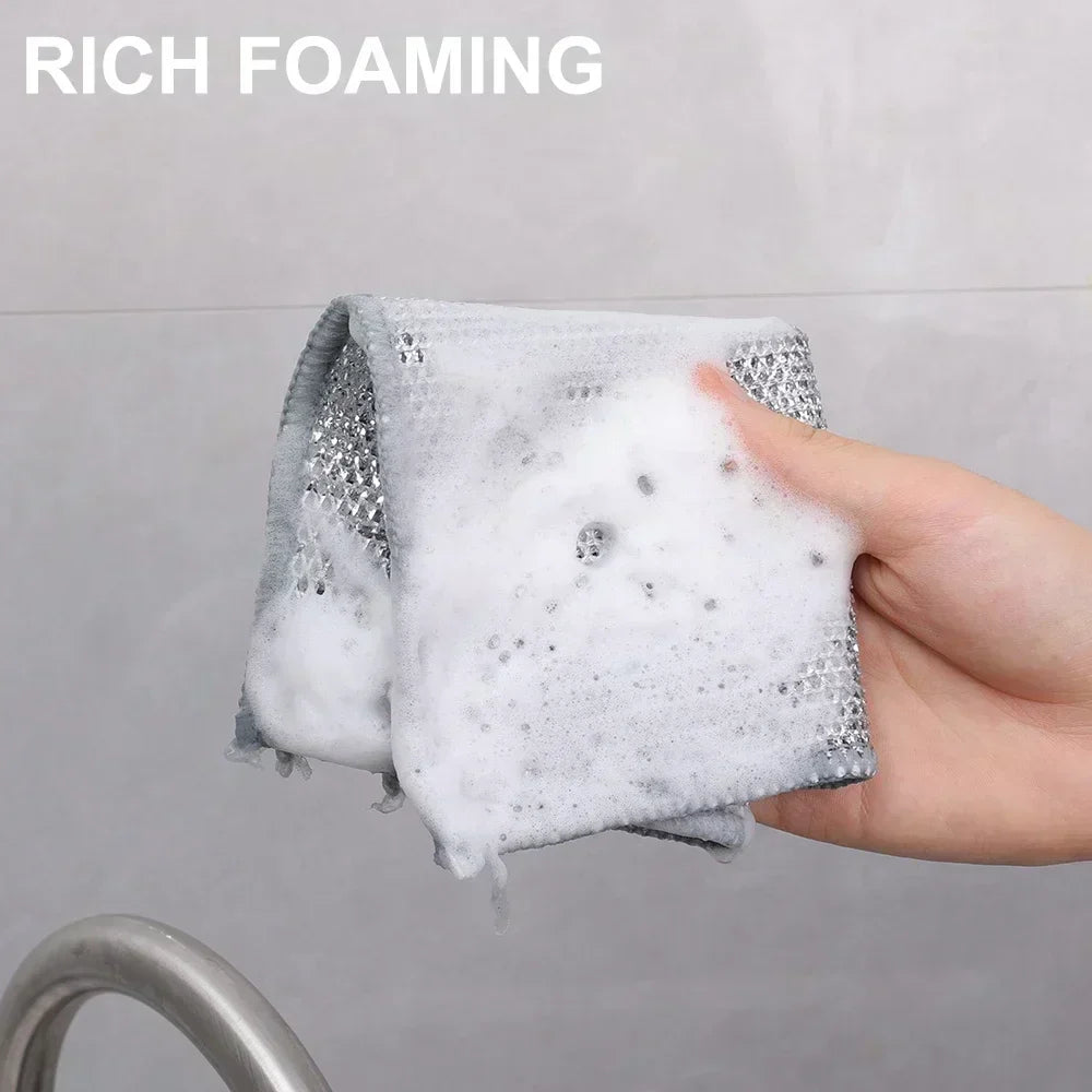 BowLift | Non-Stick Iron Wipe Double Layer Wire Cleaning Cloth
