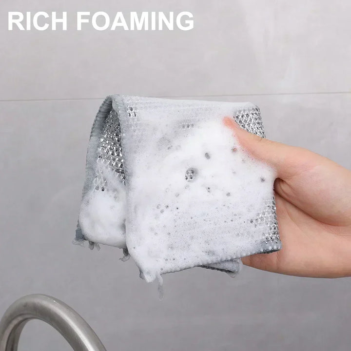 BowLift | Non-Stick Iron Wipe Double Layer Wire Cleaning Cloth