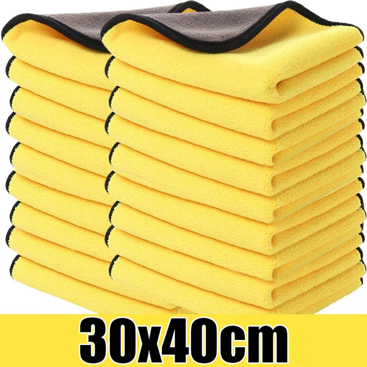 BowLift | ShinePro Microfiber Cleaning Cloth | Double Sided | Absorbent & Fast Drying | For All Surfaces