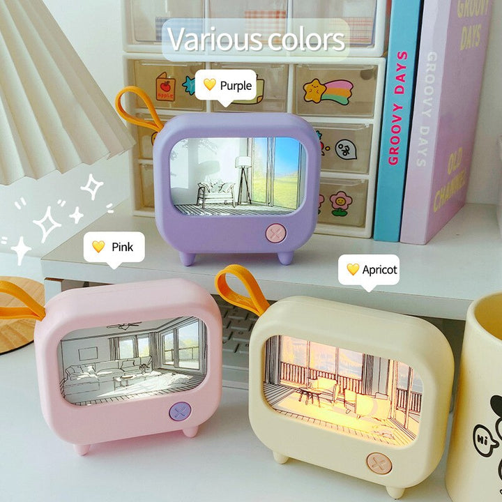 BowLift | Mini Art TV Painting Decor Night Lamp
