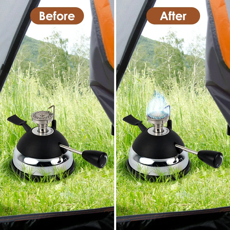 BowLift | Camping Ready Lightweight Mini Gas Burner