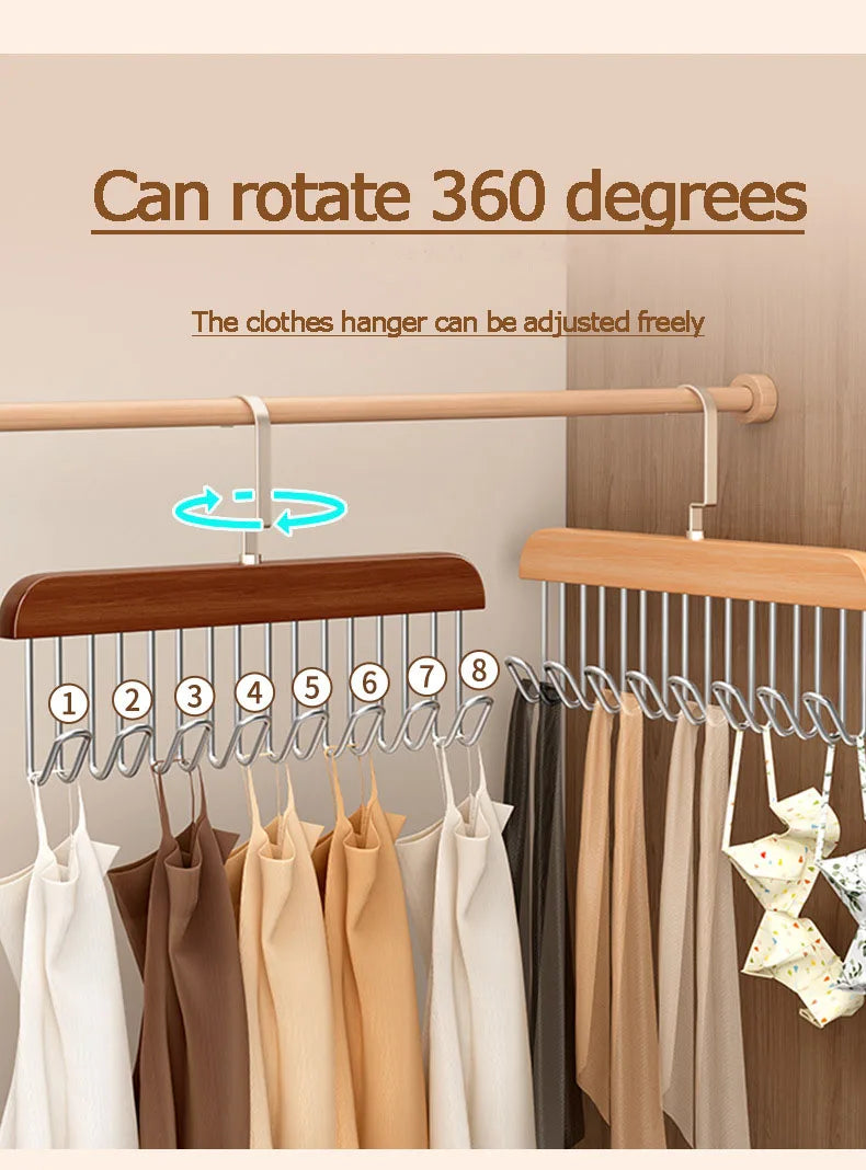 BowLift | Multi-Hook Space Saver Clothes Organizer Rack