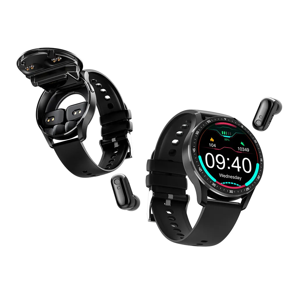BowLift | Two In One  Smart Watch With Bluetooth Earbuds