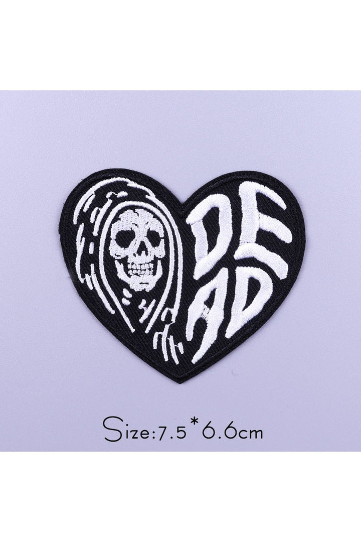 Punk Style Embroidered Patches | Bowlift