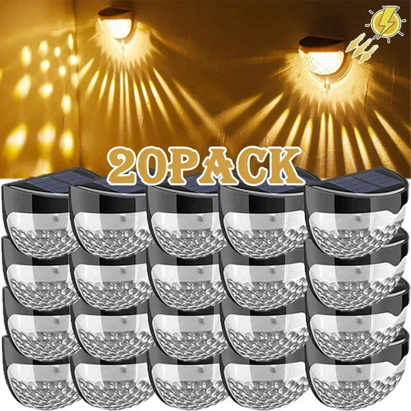 BowLift | Outdoor Waterproof Solar LED Patio Wall Lamp