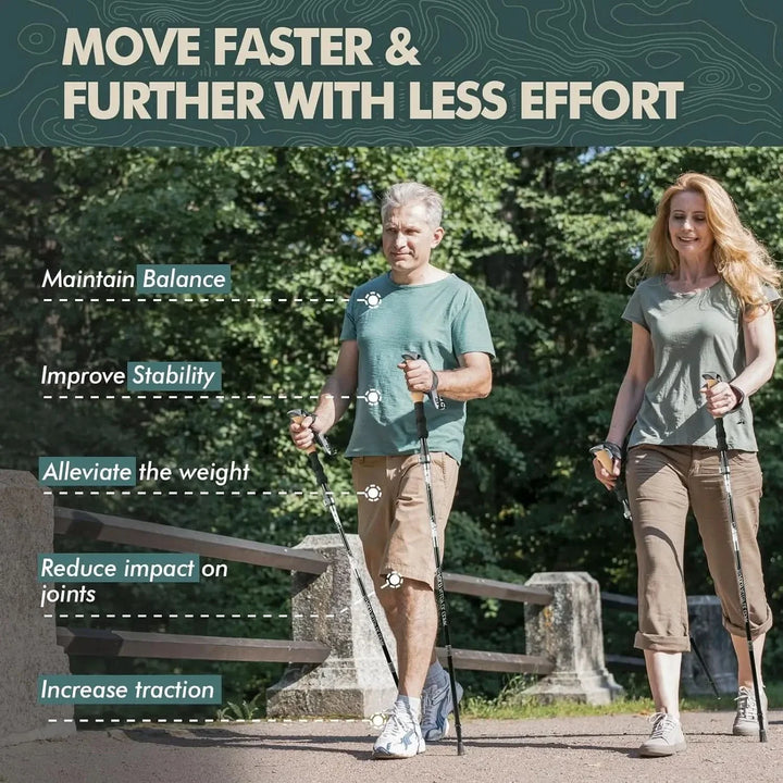 BowLift | Foldable trekking poles for hiking & outdoor adventures