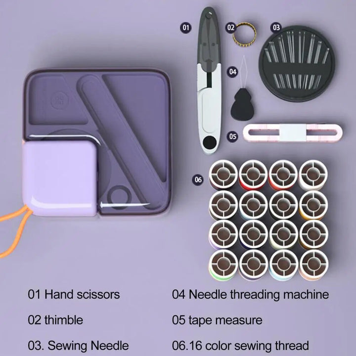 BowLift | Trendy Pastel-Colored Travel Sewing Kit