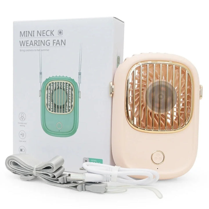 BowLift | CoolBreeze AeroLynx | Mini Fan | 3-in-1 Portable | Rechargeable & Compact