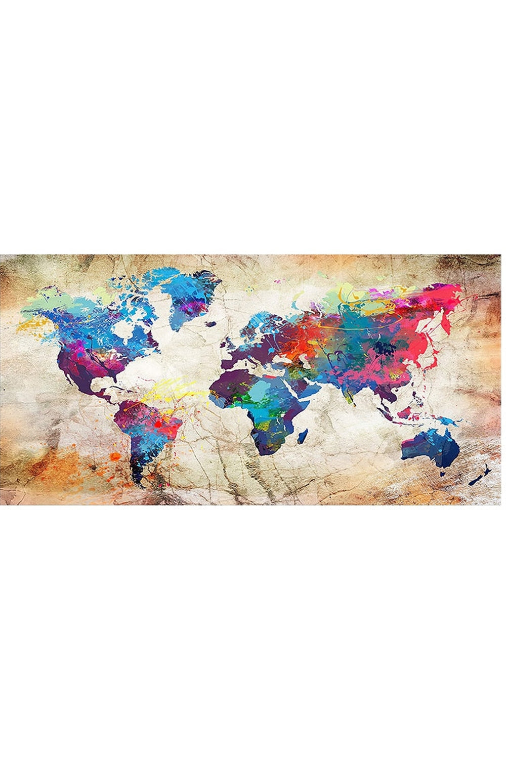 Akademia World Map Canvas | Bowlift